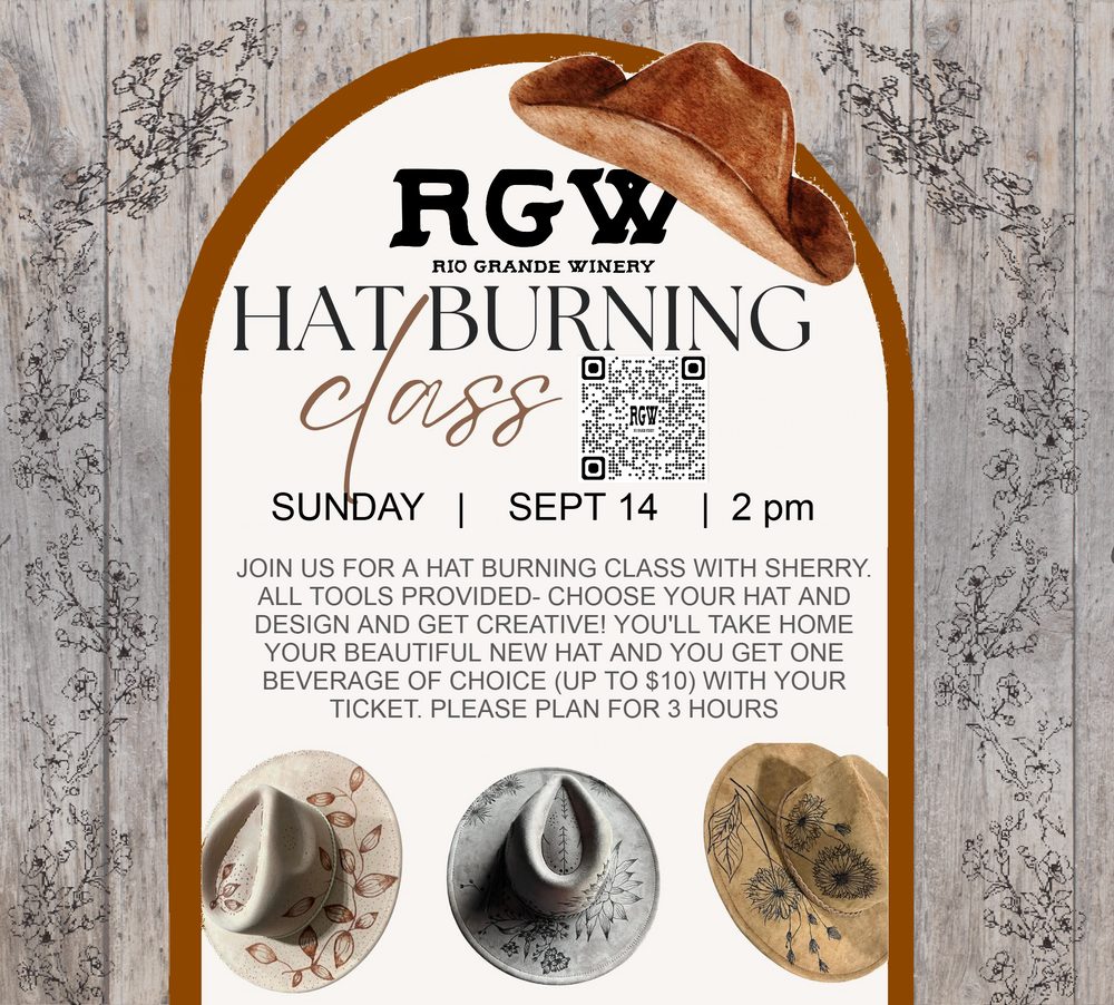 Hat Burning Class with Sherry
