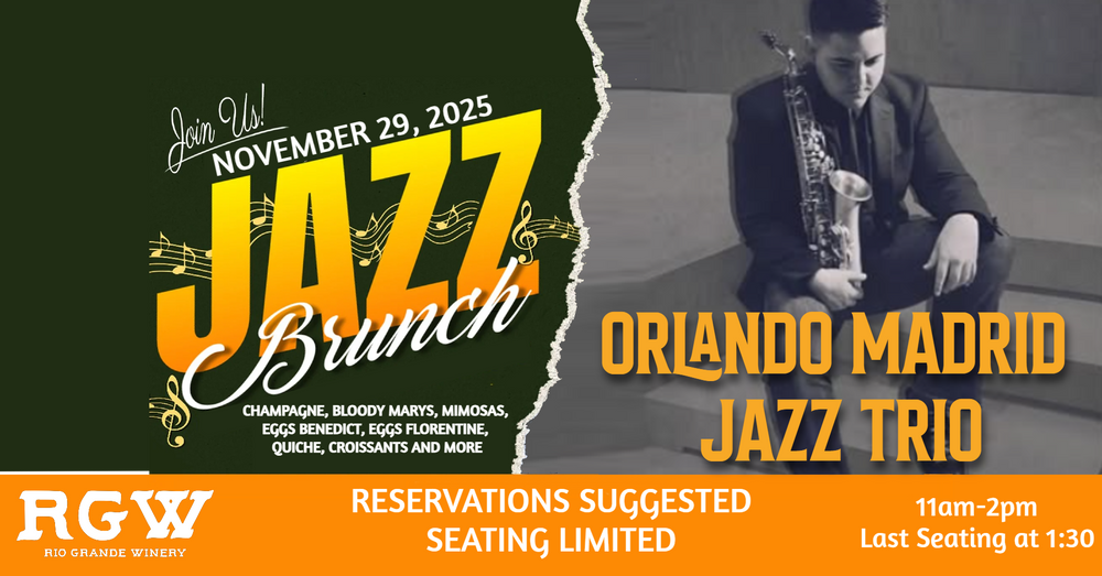 Jazz Brunch Reservations 11/29  1:30 PM